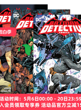 英文原版 Batman Detective Comics 2023系列3册 蝙蝠侠 侦探漫画 DC漫画 Mariko Tamaki圆木麻理子 英文版 进口英语原版书籍