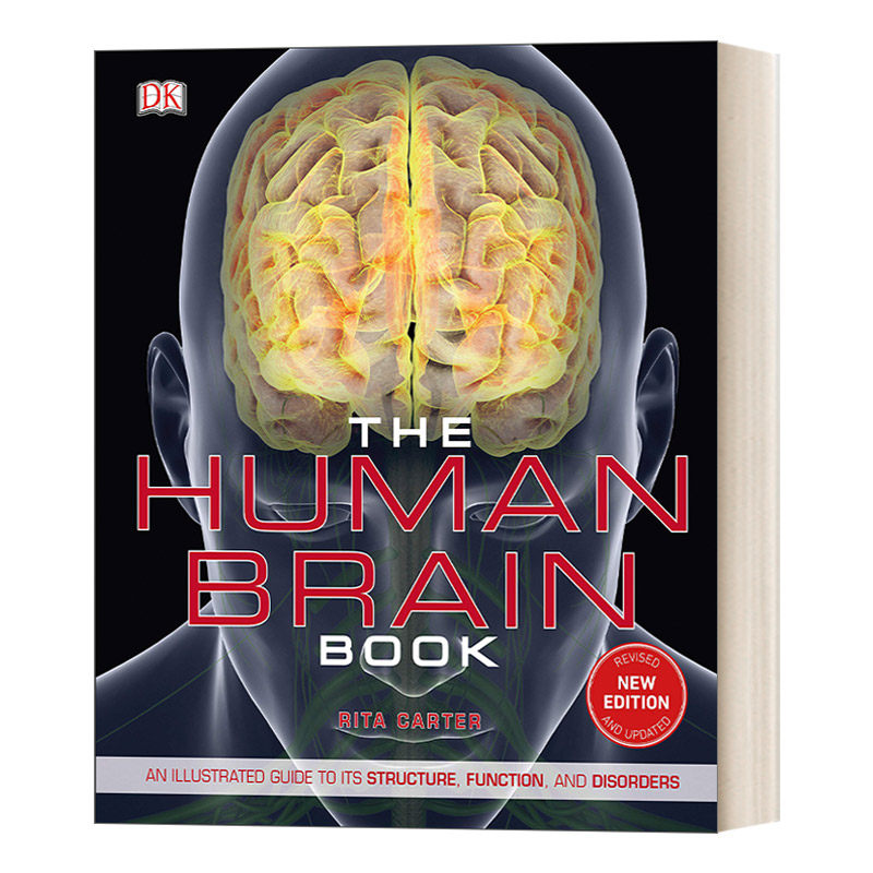 人脑之书 英文原版 The Human Brain Book 脑袋结构 功能和疾病的图解指南 DK百科 精装 英文版 进口英语原版书籍