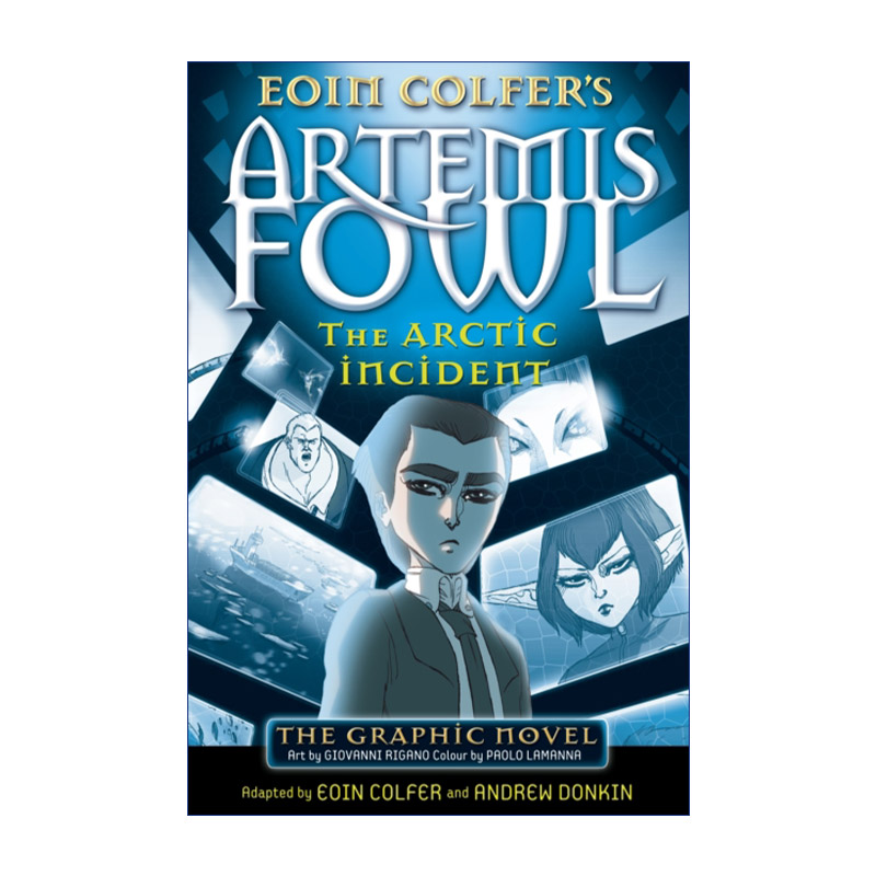 阿特米斯奇幻历险2 北极圈大战 英文原版 Artemis Fowl The Arctic Incident Graphic Novel 漫画版 英文版 进口英语原版书籍