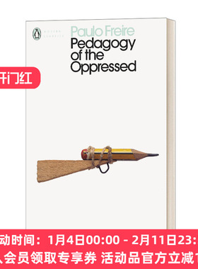 英文原版 Pedagogy of the Oppressed 被压迫者的教育学 现代经典 英文版 进口英语原版书籍