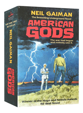 英文原版小说 美国众神 十周年纪念版 American Gods The Tenth Anniversary Edition 尼尔盖曼 英文版 进口英语原版书籍