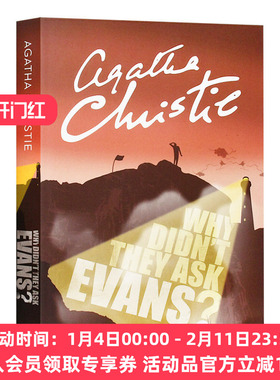 马普尔小姐探案第四季 悬崖上的谋杀英文原版小说Miss Marple Why Didn't They Ask Evans?阿加莎系列进口英语书搭尼罗河上的惨案