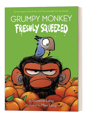暴怒猴漫画版 英文原版 Grumpy Monkey Freshly Squeezed A Graphic Novel Chapter Book 全彩绘本图画书 情绪控制 英文版 进口书
