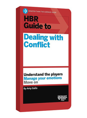 英文原版 HBR Guide to Dealing with Conflict HBR Guide Series 哈佛商业评论冲突处理指南 Amy Gallo 精装 进口英语原版书籍