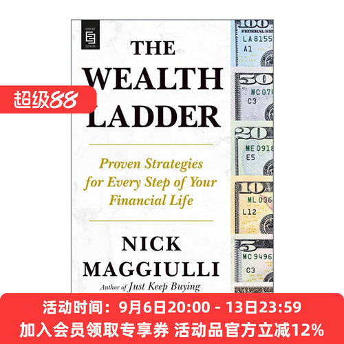 英文原版 The Wealth Ladder 财富阶梯 投资理财策略指南 持续买入作者尼克·马吉奥利 英文版 进口英语原版书籍
