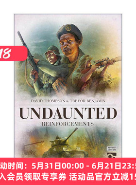 英文原版 Undaunted Reinforcements Revised Edition 无畏战场 扩展升级版 Osprey双人桌游战争兵棋 英文版 进口英语原版书籍