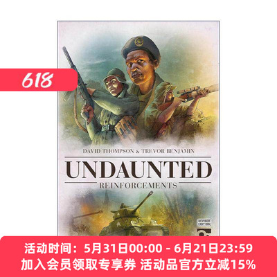 英文原版 Undaunted Reinforcements Revised Edition 无畏战场 扩展升级版 Osprey双人桌游战争兵棋 英文版 进口英语原版书籍