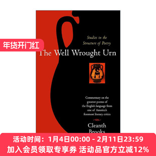英文原版 The Well Wrought Urn 精致的瓮 英语诗歌结构研究 布鲁克斯文学理论著作 英文版 进口英语原版书籍