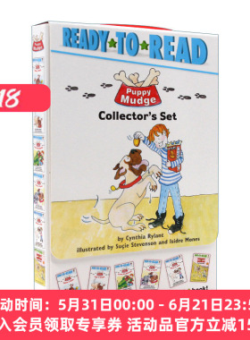 英文原版 Puppy Mudge Collector's Set Ready to Read Puppy Mudge 小狗玛吉6册平装礼盒Pre Level 1 英文版 进口英语原版书籍