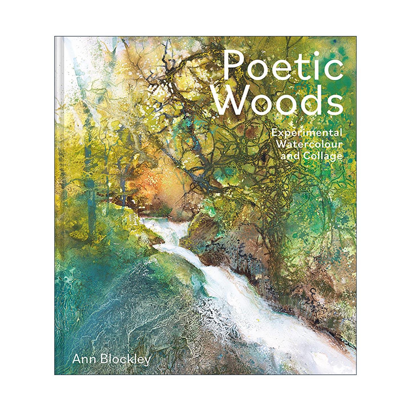 英文原版 Poetic Woods Experimental Watercolour and Collage 诗意森林 实验水彩画与拼贴画 艺术画册精装 进口英语原版书籍