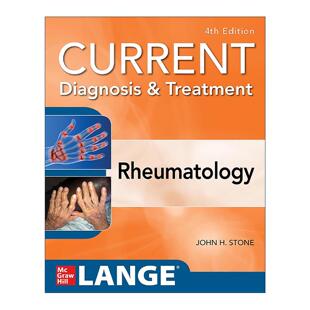 英文原版 Current Diagnosis & Treatment Rheumatlogy 现代风湿病学诊断和治疗 第4版 英文版 进口英语原版书籍