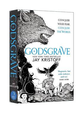 英文原版 Nevernight Godsgrave 神之墓 杰伊·克里斯多夫 黑夜三部曲2 畅销青少年奇幻小说 英文版 进口英语原版书籍