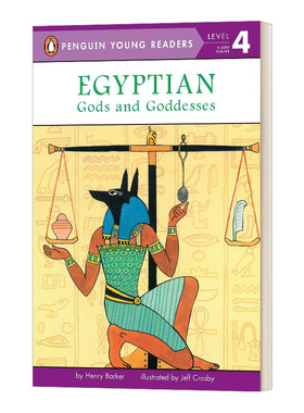 英文原版 Egyptian Gods And Goddesses 埃及诸神和女神 企鹅青少分级阅读4级 英文版 进口英语原版书籍