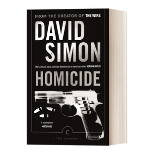 英文原版 Homicide 凶年 戴维·西蒙 美剧火线原著小说 英文版 进口英语原版书籍
