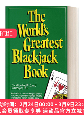 世界上伟大的21点纸牌游戏指南 英文原版 The World's Greatest Blackjack Book 黑杰克 Lance Humble 英文版 进口英语原版书籍