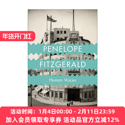 英文原版 Human Voices 人类之声 佩内洛普·菲兹杰拉德 英文版 进口英语原版书籍