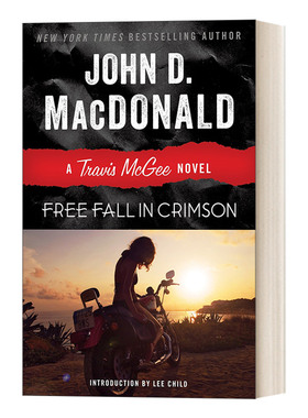 深红色自由落体 英文原版 Free Fall in Crimson 麦基探案系列19 侦探悬疑小说 美国国家图书奖获得者 英文版 进口英语原版书籍