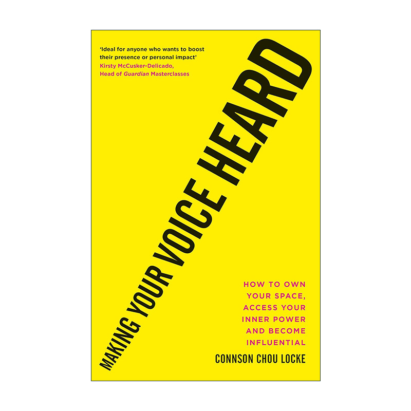 英文原版 Making Your Voice Heard 让声音更有分量 提升你的沟通力和存在感 英文版 进口英语原版书籍