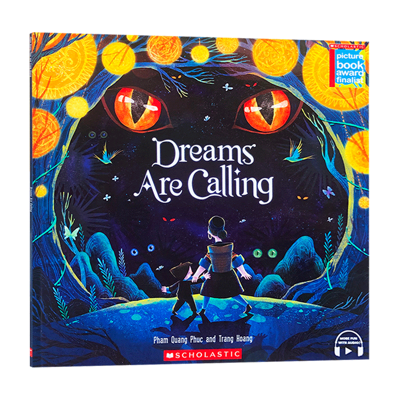 梦境在召唤 英文原版 Dreams Are Calling SPBA 亚洲绘本大奖 英文版儿童英语图画书 进口原版睡前阅读书籍