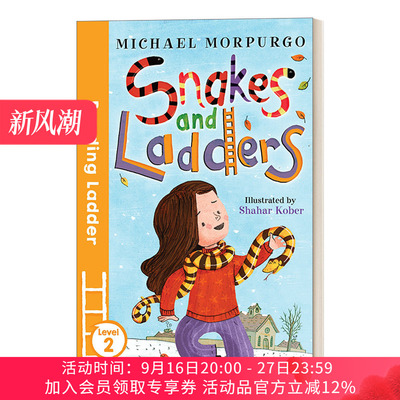 英文原版 Snakes and Ladders Reading Ladder Level 2 彩色香蕉系列分级读物-麦克莫波格Michael Morpurgo 英文版 进口英语书籍