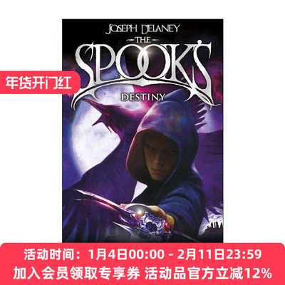 英文原版 The Spook's Destiny 沃德斯通编年8 猎魔人的命运 Joseph Delaney畅销青少年奇幻冒险小说 英文版 进口英语原版书籍