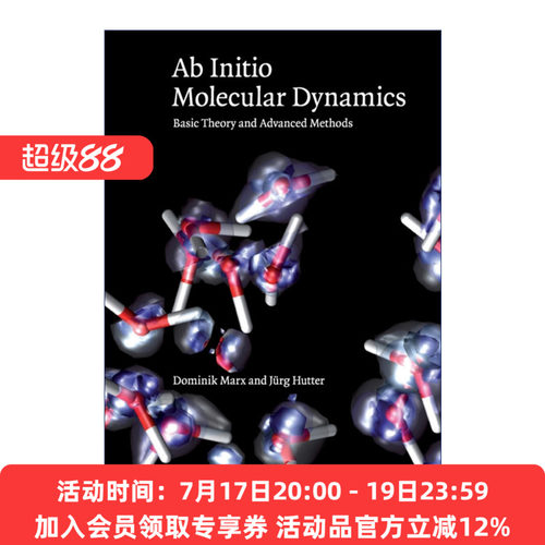 英文原版 Ab Initio Molecular Dynamics 从头计算分子动力学 基本理论及高级方法 Dominik Marx 英文版 进口英语原版书籍