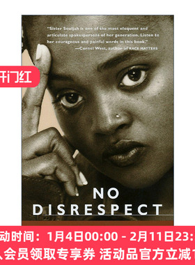 英文原版 No Disrespect 无意冒犯 黑人女性传记 Sister Souljah 英文版 进口英语原版书籍