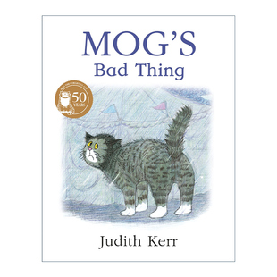 英文原版绘本 Mog's Bad Thing 小猫格格做坏事 朱迪思·克尔经典绘本 彩色插画 英文版 进口英语原版书籍