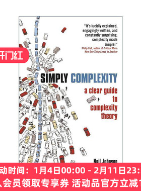 英文原版 Simply Complexity 大科学 解析群众行为 金融风暴 流行病毒 战争冲突背后的共同脉络 英文版 进口英语原版书籍