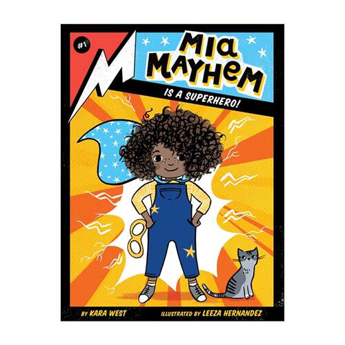 英文原版 Mia Mayhem Is a Superhero 超级英雄米娅卷1 英文版 进口英语原版书籍