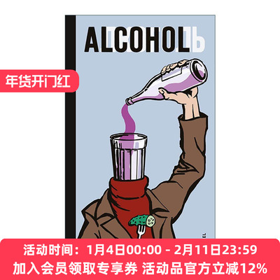 英文原版 酒精 苏联的反酗酒海报 Alcohol Soviet Anti-Alcohol Posters 精装 英文版 进口英语原版书籍