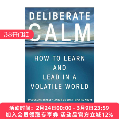 英文原版 Deliberate Calm 刻意冷静 精装 杰奎琳·布拉西 麦肯锡首席科学家 英文版 进口英语原版书籍