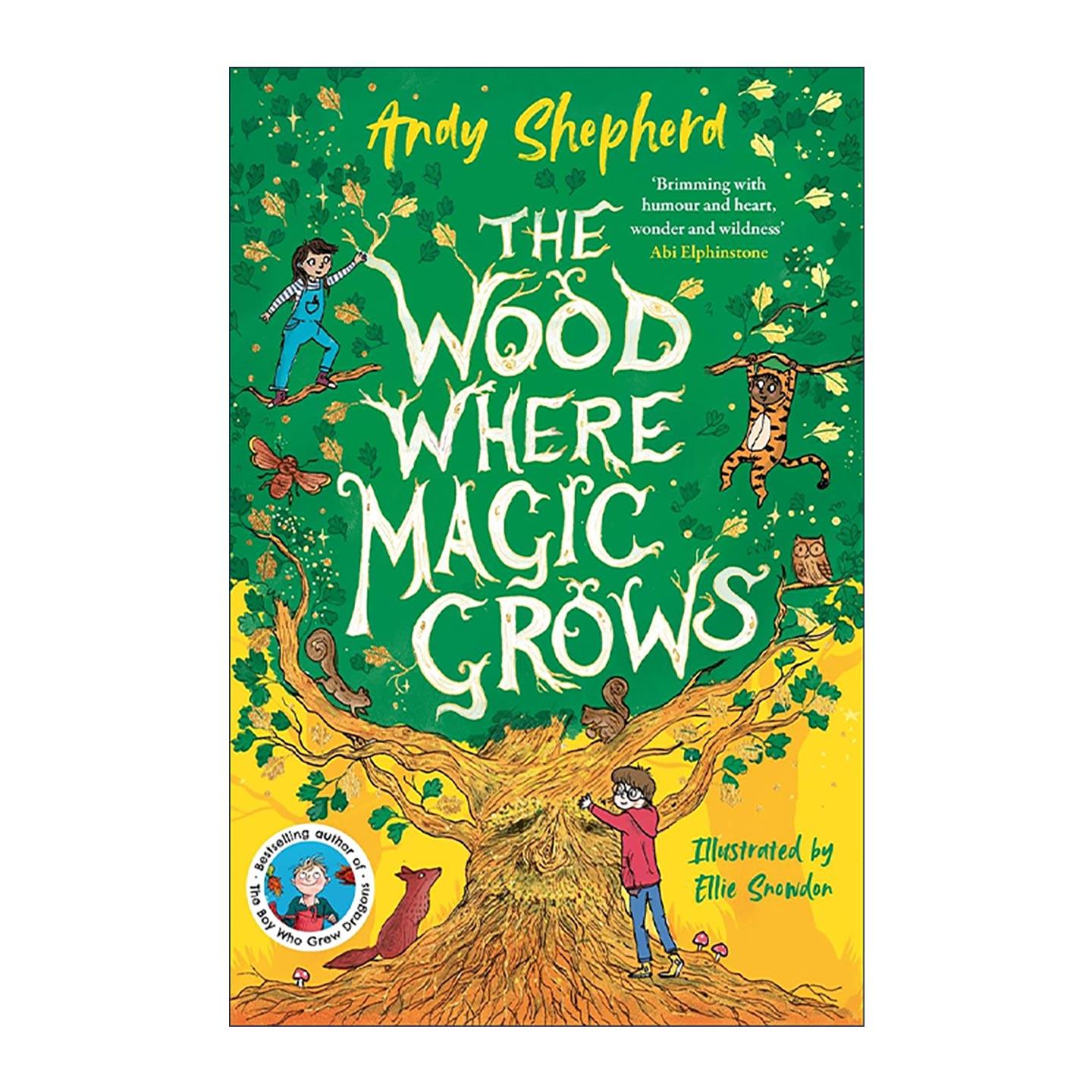 英文原版 The Wood Where Magic Grows 魔法森林 儿童奇幻冒险故事章节小说 英文版 进口英语原版书籍