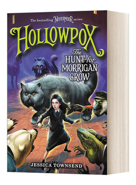华研原版 英文原版 Hollowpox The Hunt for Morrigan Crow  永无境3 奈弗莫尔 英文版 进口英语原版书籍