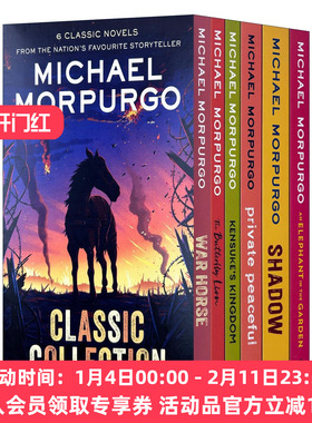 英文原版 迈克尔·莫波格经典儿童小说6册套装 Michael Morpurgo 6-Copy Slipcase 战马 蝴蝶狮 柑橘与柠檬啊 进口英语原版书籍