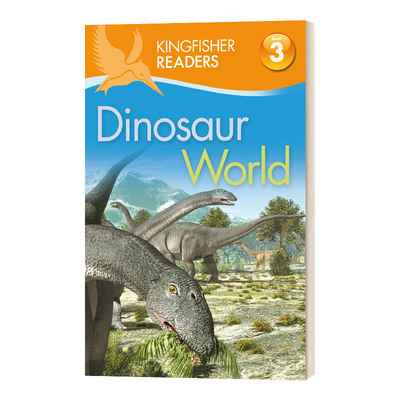 英文原版 Kingfisher Readers L3 Dinosaur World 翠鸟分级读物系列L3 英文版 进口英语原版书籍