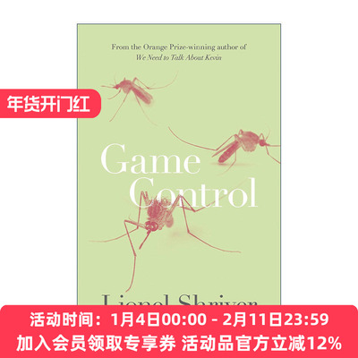 英文原版 Game Control 游戏控制 莱昂内尔·施赖弗小说 凯尔怎么了作者 英文版 进口英语原版书籍