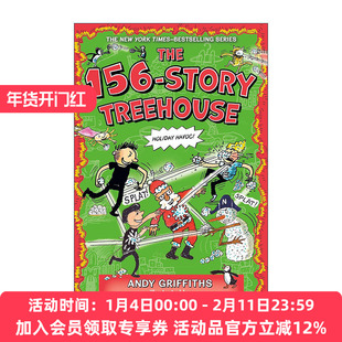 英文原版 The 156-Story Treehouse 小屁孩树屋历险记 156层树屋故事 精装 英文版 进口英语原版书籍