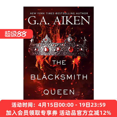 英文原版 The Blacksmith Queen The Scarred Earth Saga 01 伤痕累累的地球传奇1 铁匠女王 奇幻小说 英文版 进口英语原版书籍