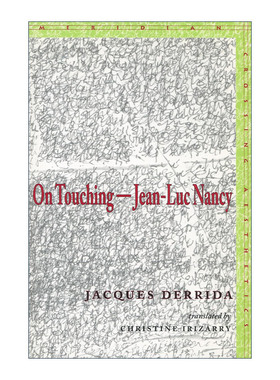 英文原版 On Touching 触觉哲学 雅克·德里达 英文版 进口英语原版书籍