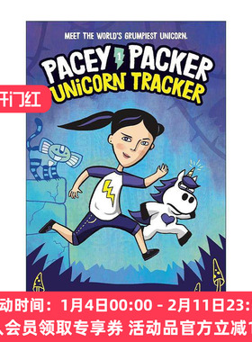 英文原版 Pacey Packer  Unicorn Tracker 1 佩西帕克 独角兽追踪者系列1 儿童奇幻冒险漫画 英文版 进口英语原版书籍