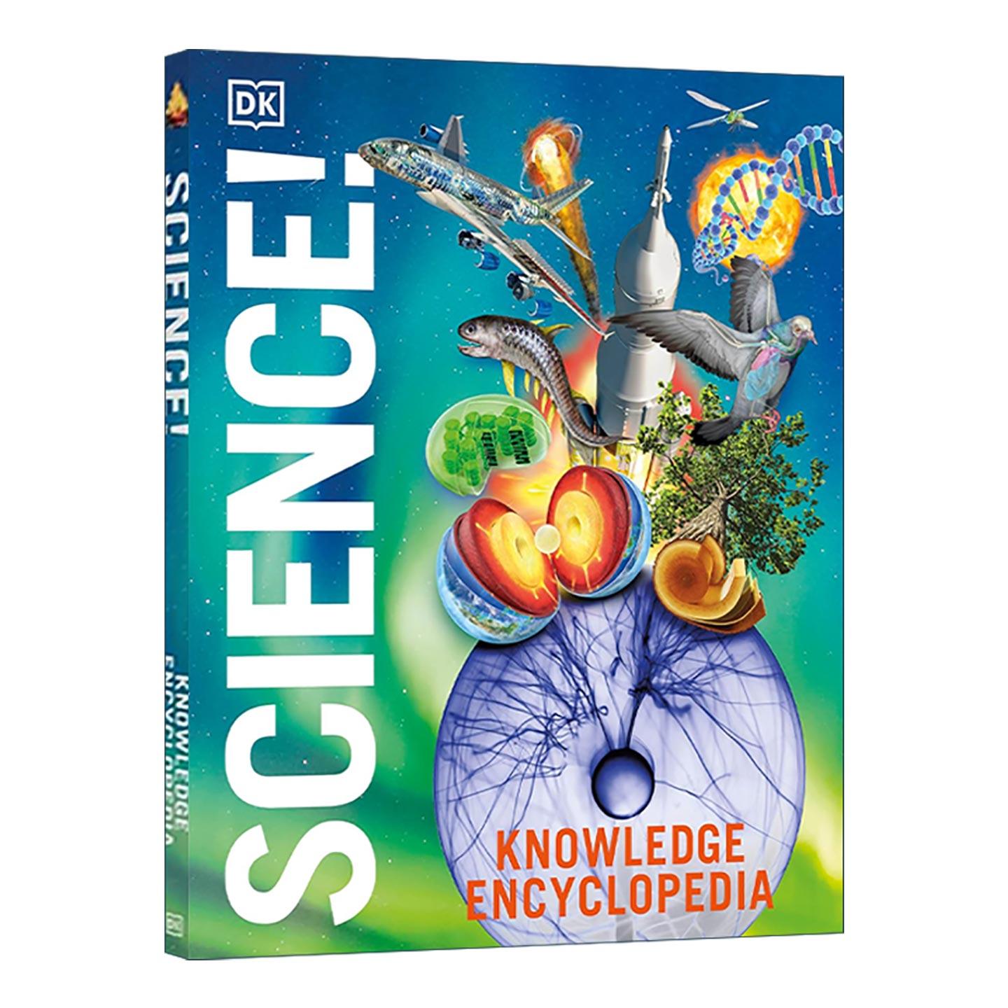 英文原版 Knowledge Encyclopedia Science DK知识百科全书 科学 第二版 全彩插图科普读物精装 英文版 进口英语原版书籍
