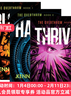 英文原版 The Overthrow 击败系列3册 儿童科幻冒险小说 普林兹奖得主Kenneth Oppel 英文版 进口英语原版书籍