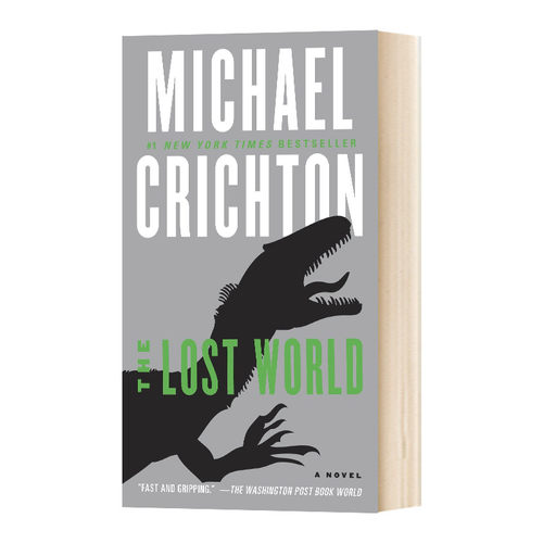 失落的世界 侏罗纪公园2 英文原版小说 The Lost World  英文版迈克尔·克莱顿 MichaelCrichton 恐龙 豆瓣高分