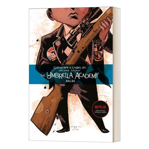英文原版 Umbrella Academy 2 Dallas 伞学院 卷2 青少年漫画小说 伞学院漫画2 英文版 进口英语原版书籍