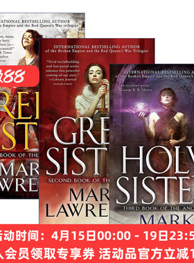 英文原版小说 Book of the Ancestor 祖先之书系列3册 暗黑奇幻动作冒险小说 Mark Lawrence 红女 修女 圣女 英文版 进口英语书籍