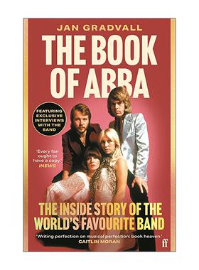 英文原版 The Book of ABBA Melancholy Undercover 掩饰下的忧郁 瑞典传奇乐队ABBA的成功之路 音乐传记 英文版 进口英语原版书籍