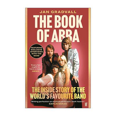 英文原版 The Book of ABBA Melancholy Undercover 掩饰下的忧郁 瑞典传奇乐队ABBA的成功之路 音乐传记 英文版 进口英语原版书籍