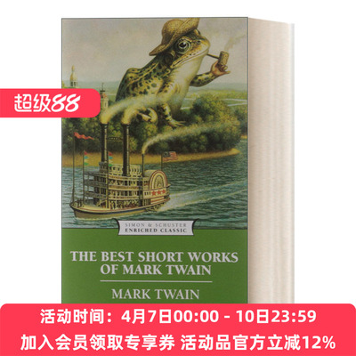 英文原版 The Best Short Works of Mark Twain 马克吐温短篇故事合集 Enriched Classics系列 英文版 进口英语原版书籍