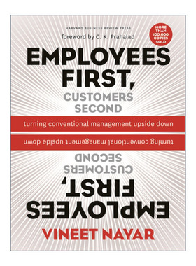 员工第一 英文原版 Employees First Customers Second 顾客第二 颠覆传统式管理 哈佛商业评论 精装 英文版 进口英语原版书籍